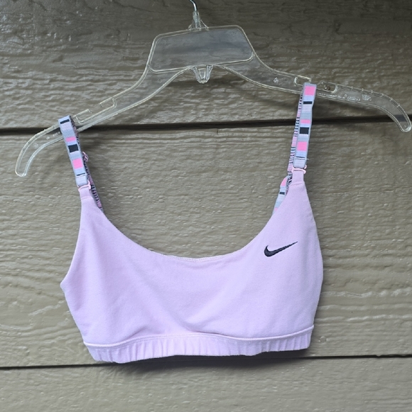 Nike Pink Sports Bra S - Picture 1 of 6